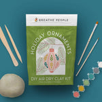 DIY Holiday Clay Ornament Kit- Round Ornaments