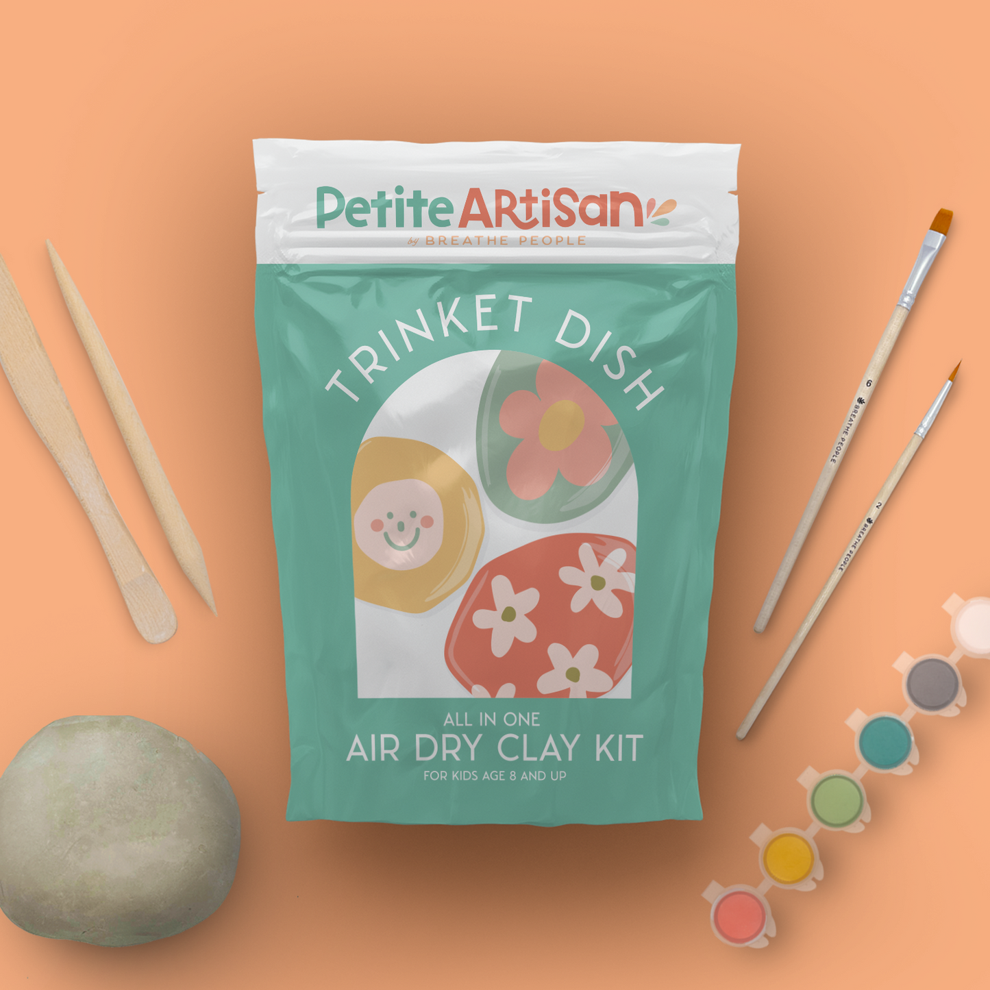 Petite Artisan Trinket Dish Clay Kit