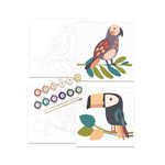 Tropical Birds Paint By Number Kit