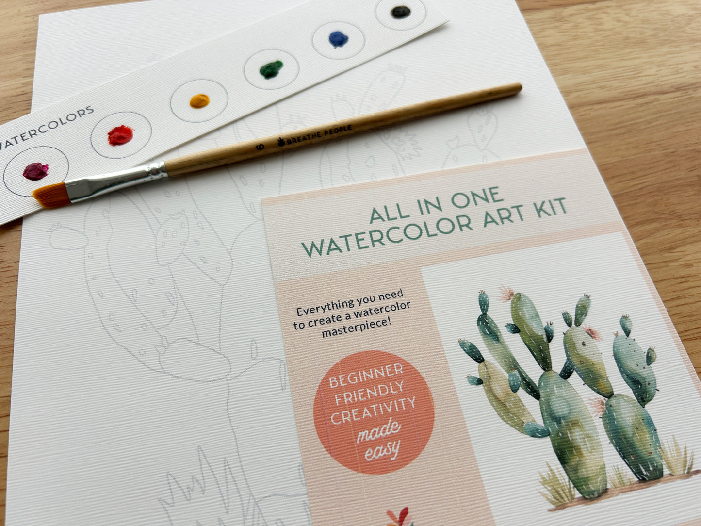 Desert Landscape All-In-One Watercolor Kit