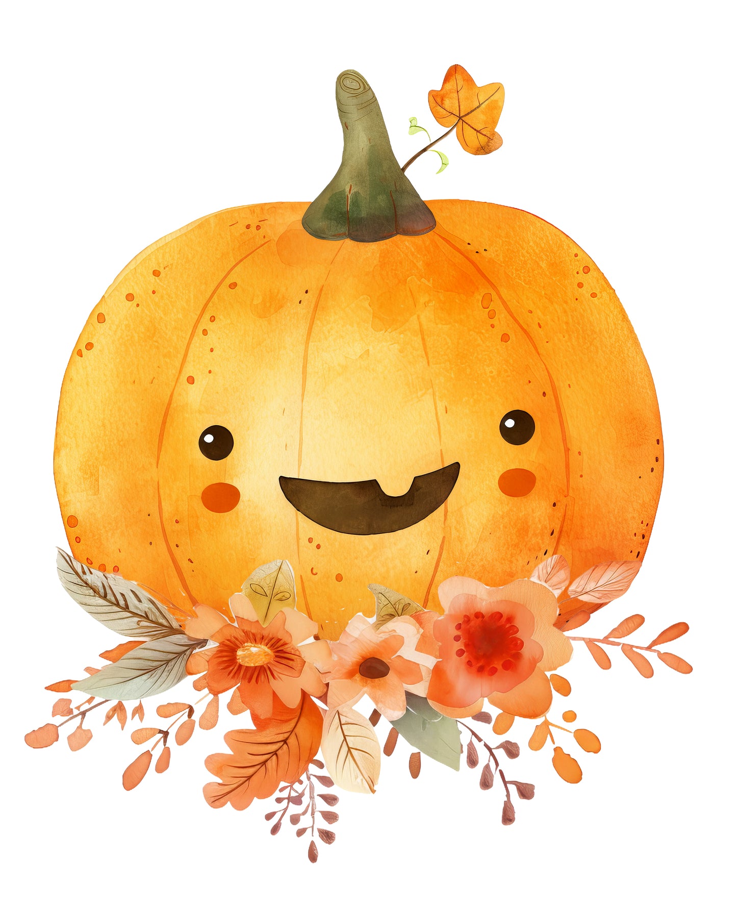 All-in-One Watercolor Kits for Cozy Fall Days- Pumpkin