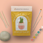 DIY Air Dry Clay Kit- Make Your Own Hanging Planter