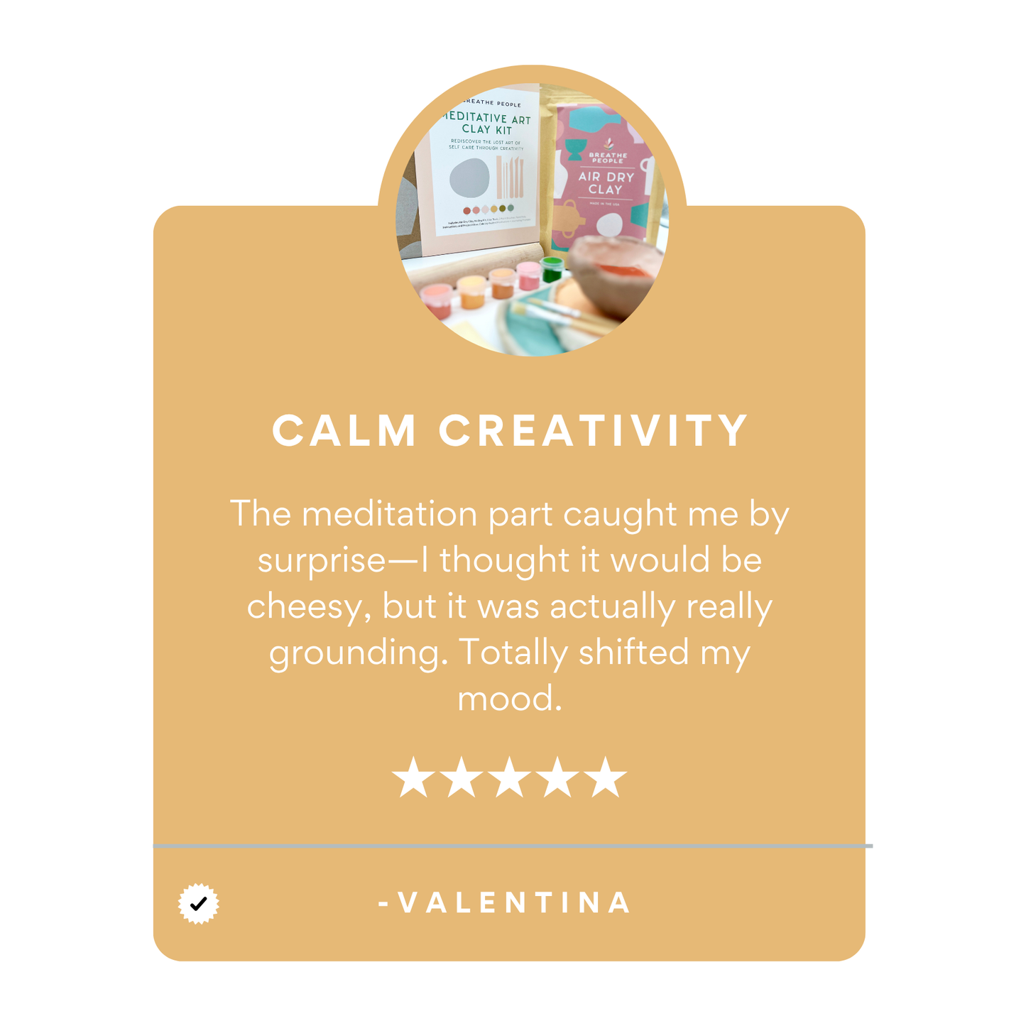 Meditative Art Clay Making Kit