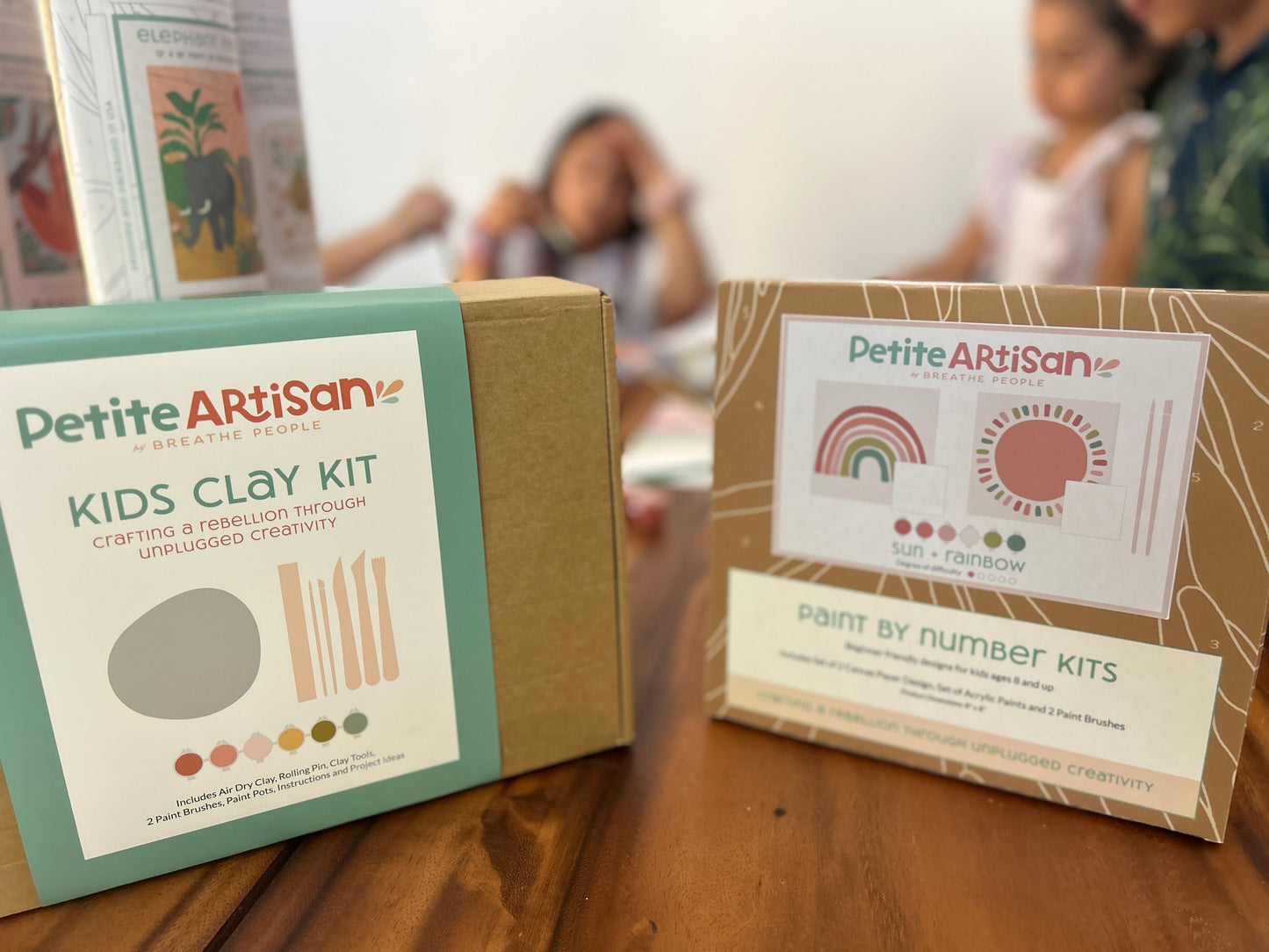 Sloth Family Paint by Numbers Kit for Children