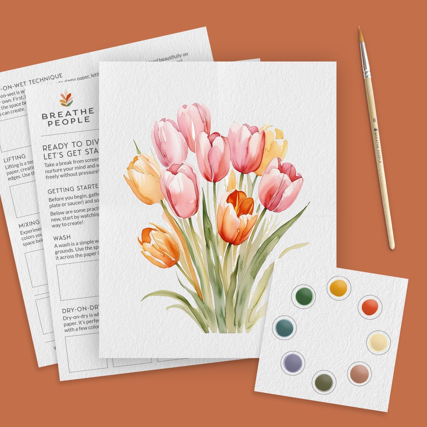 Spring Watercolor Collection