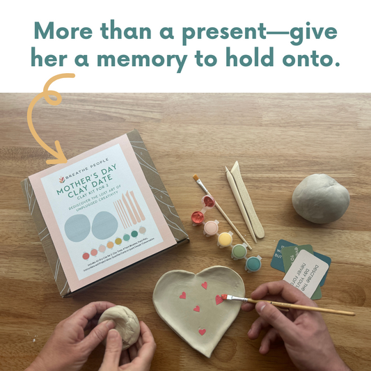 Mother's Day Clay Kit (for 2 people)