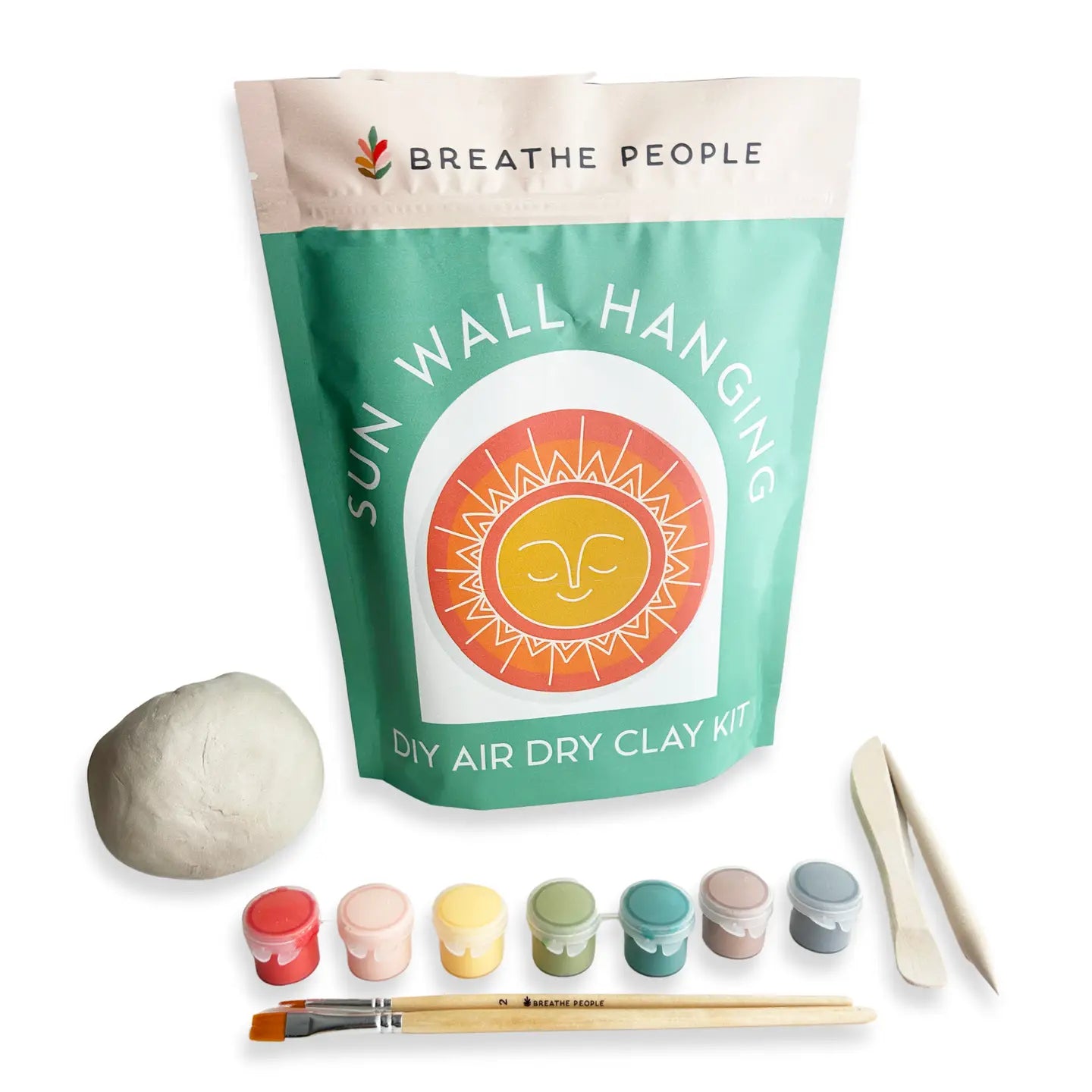 DIY Air Dry Clay Kit- Make Your Own Sun Wall Hanging
