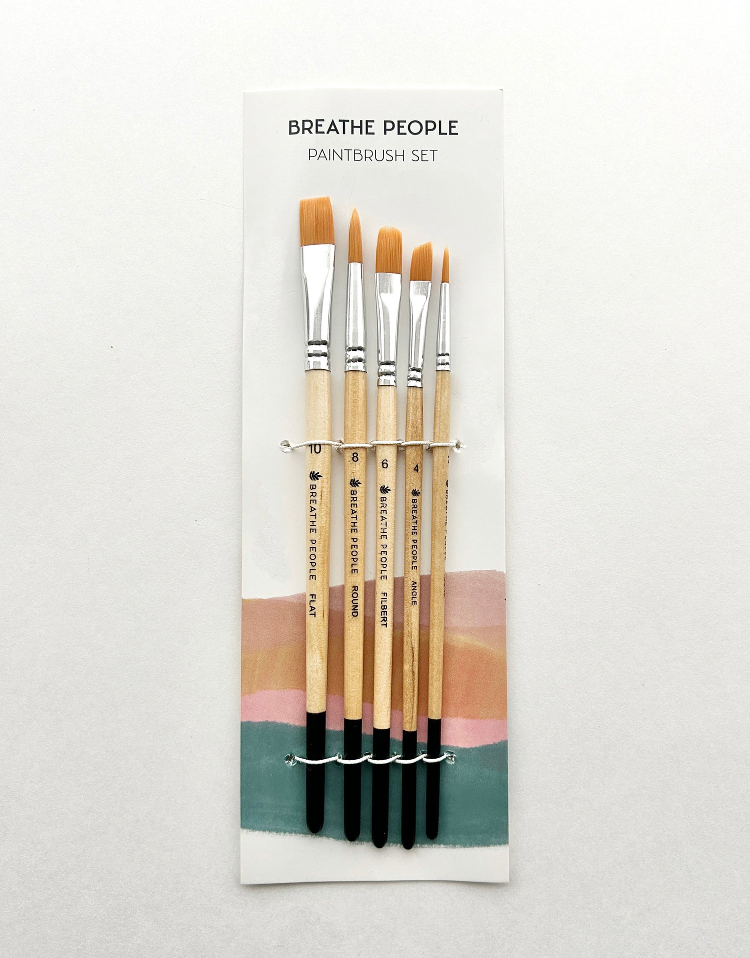 5-Piece Artist Brush Set for Beginners & Casual Creators