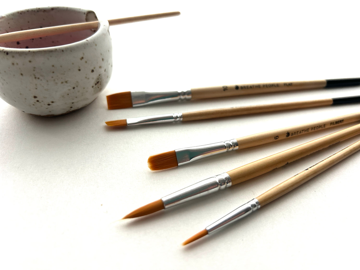 5-Piece Artist Brush Set for Beginners & Casual Creators