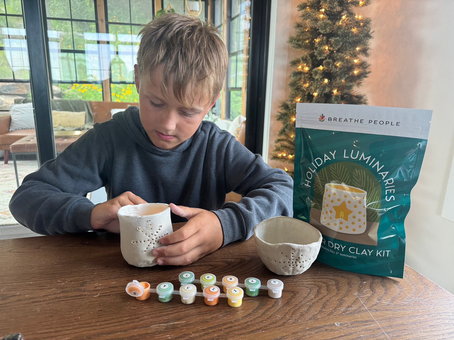 Cozy Glow: Holiday Luminary Clay Kit