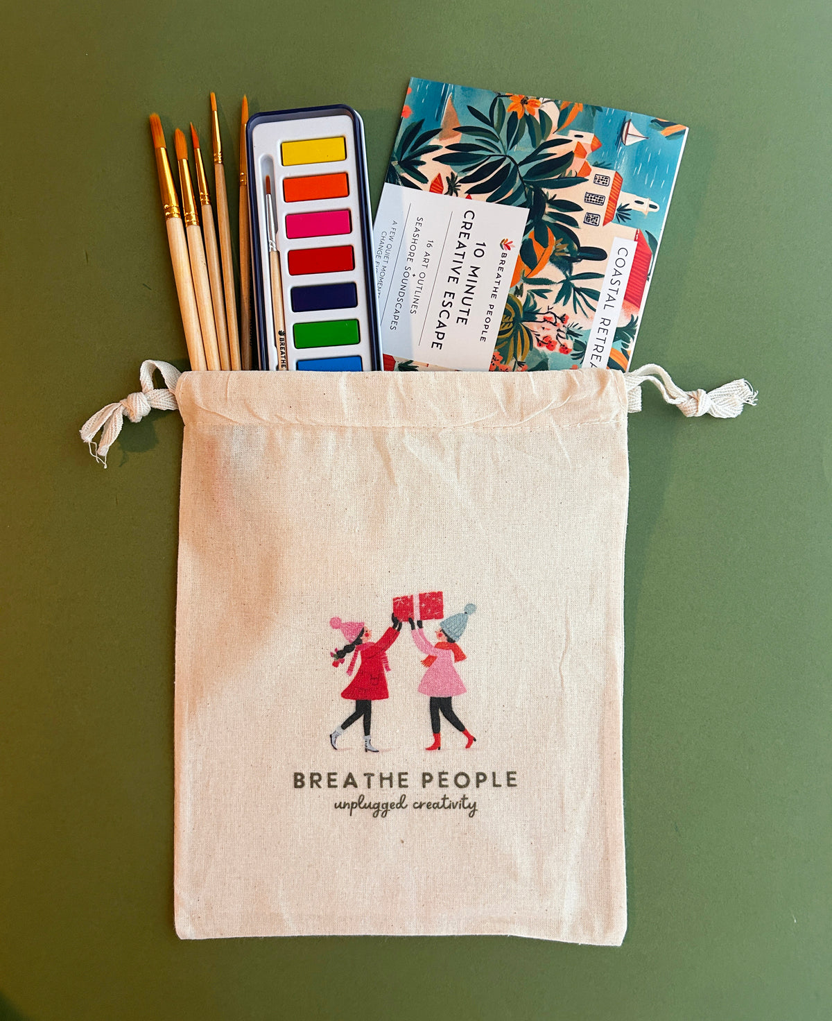 Coastal Retreat 10 Minute Creative Escape Gift Set