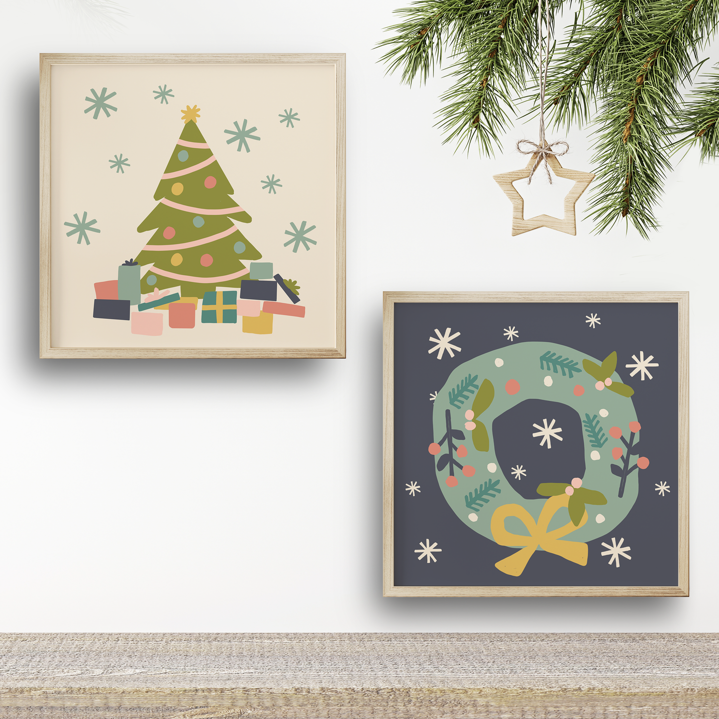 Cozy Holidays Holiday Art Paint by Number Kits