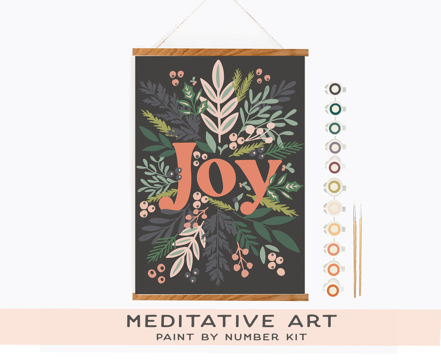 Abundant Joy Paint by Number Kit