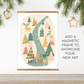 Happy Holidays Paint by Numbers Kit