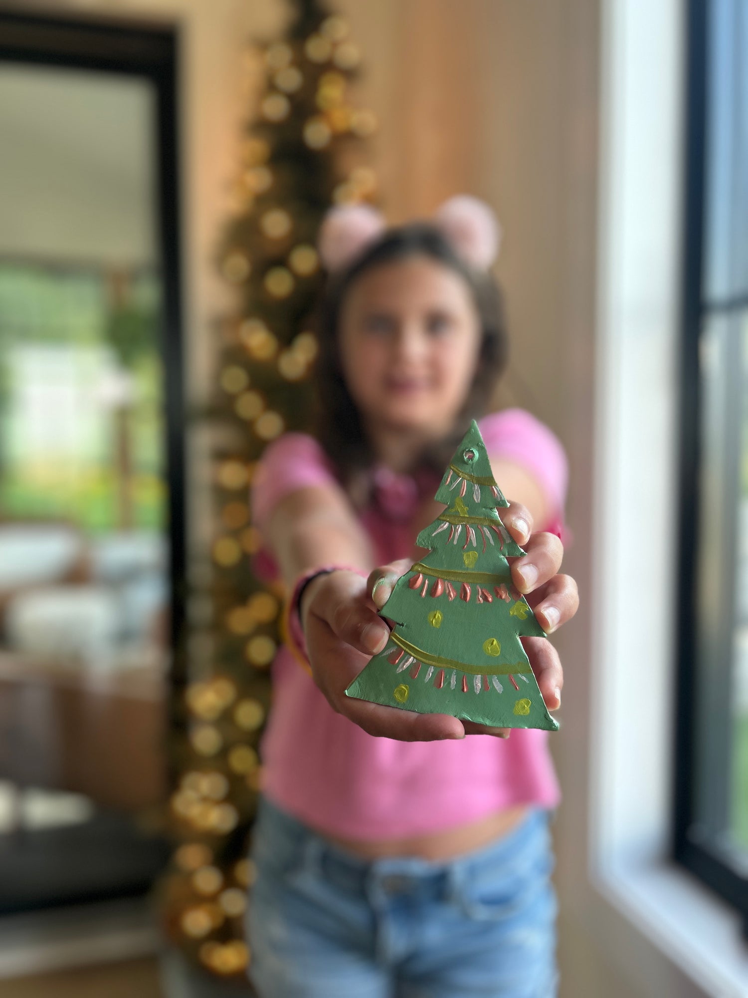 DIY Holiday Clay Tree Ornament Kit