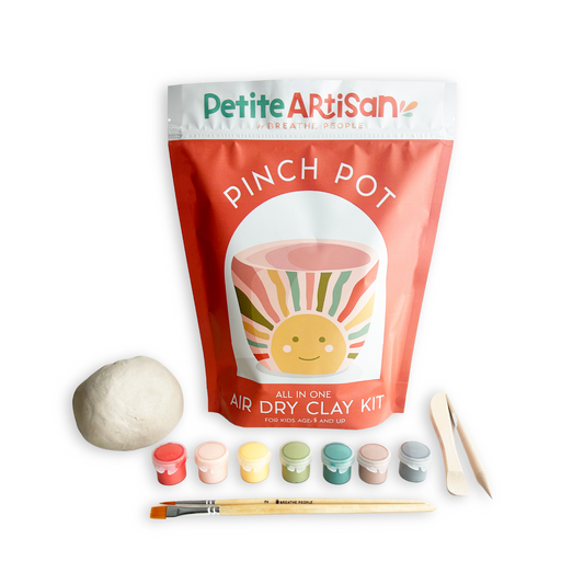 Petite Artisan Air Dry Clay Party Packs- Pinch Pots