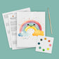 Happy Rainbow Watercolor Kit for Kids
