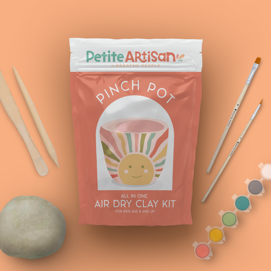 Petite Artisan Pinch Pot Clay Kit