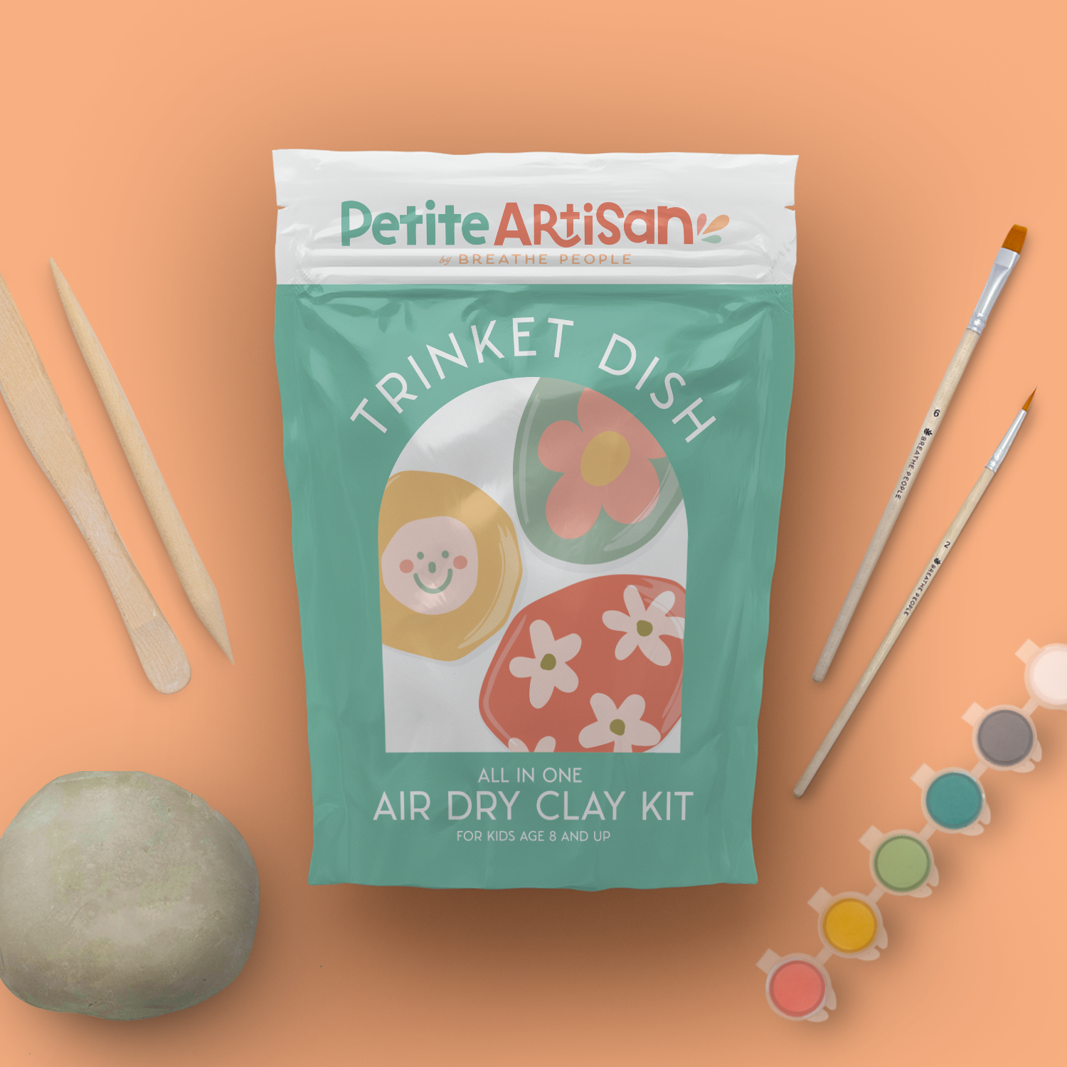 Petite Artisan Trinket Dish Clay Kit