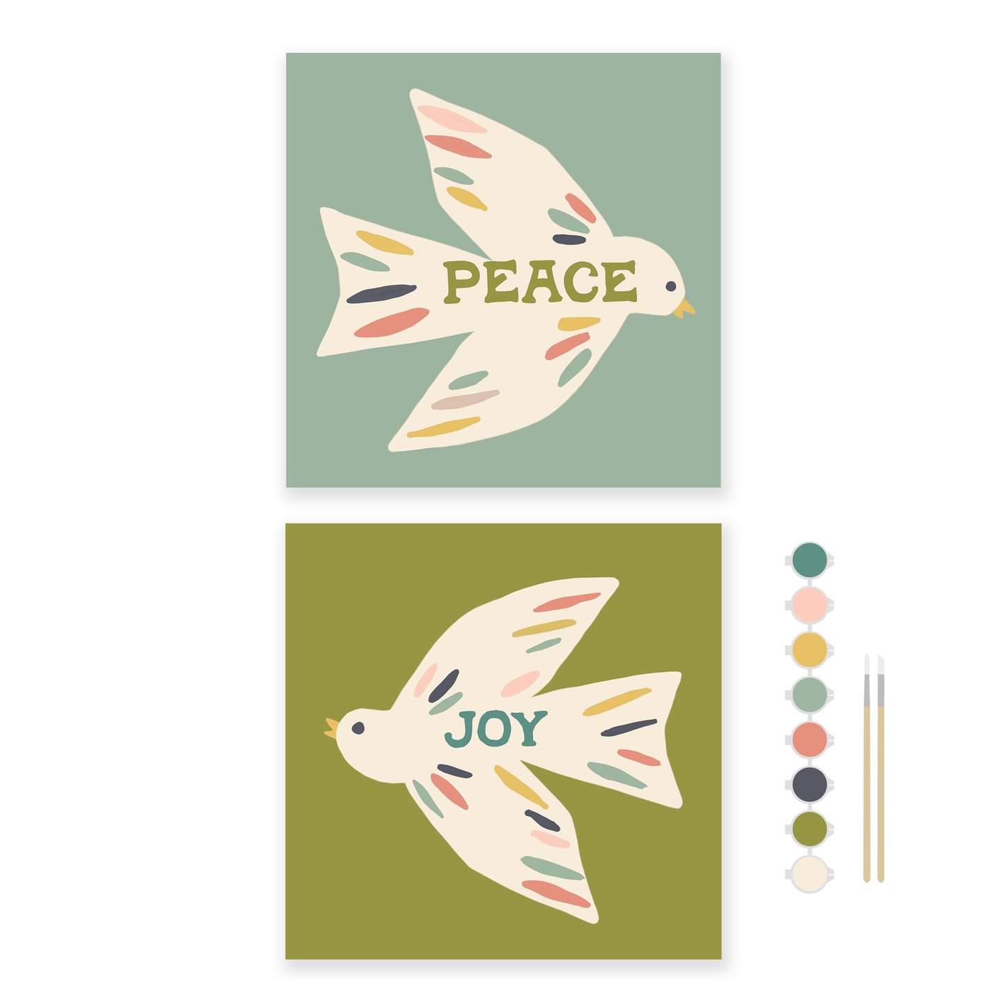 Peace and Joy Petite Artisan Art Kits