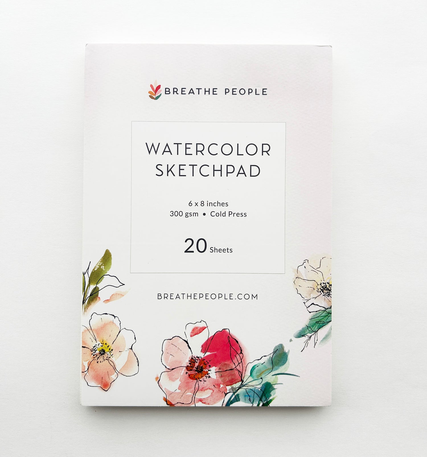 Watercolor Sketch Pad for Slow, Intuitive Painting & Creative Reset