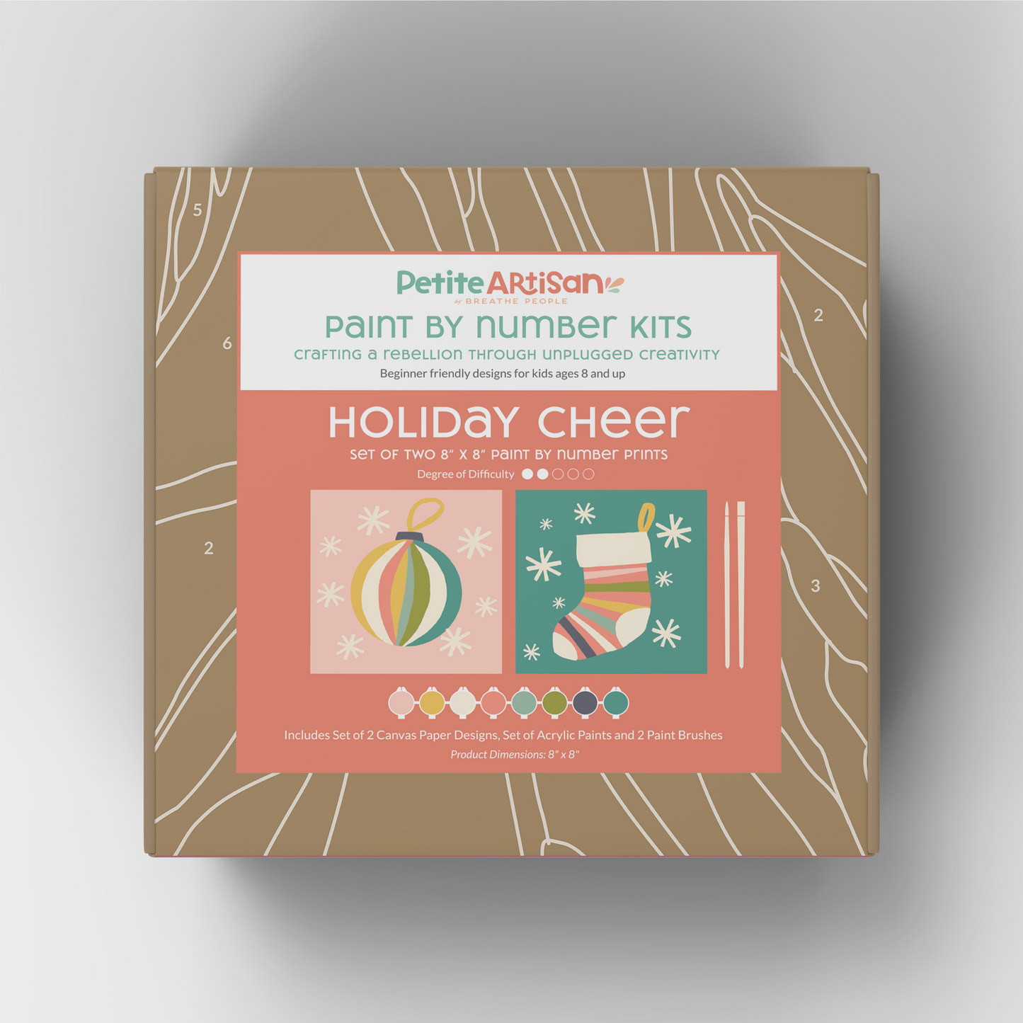 Holiday Cheer Petite Artisan Art Kits