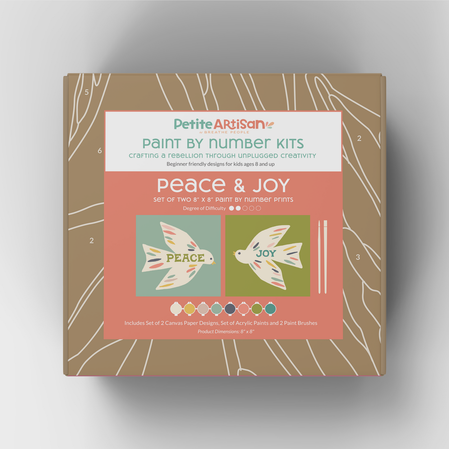 Peace and Joy Petite Artisan Art Kits