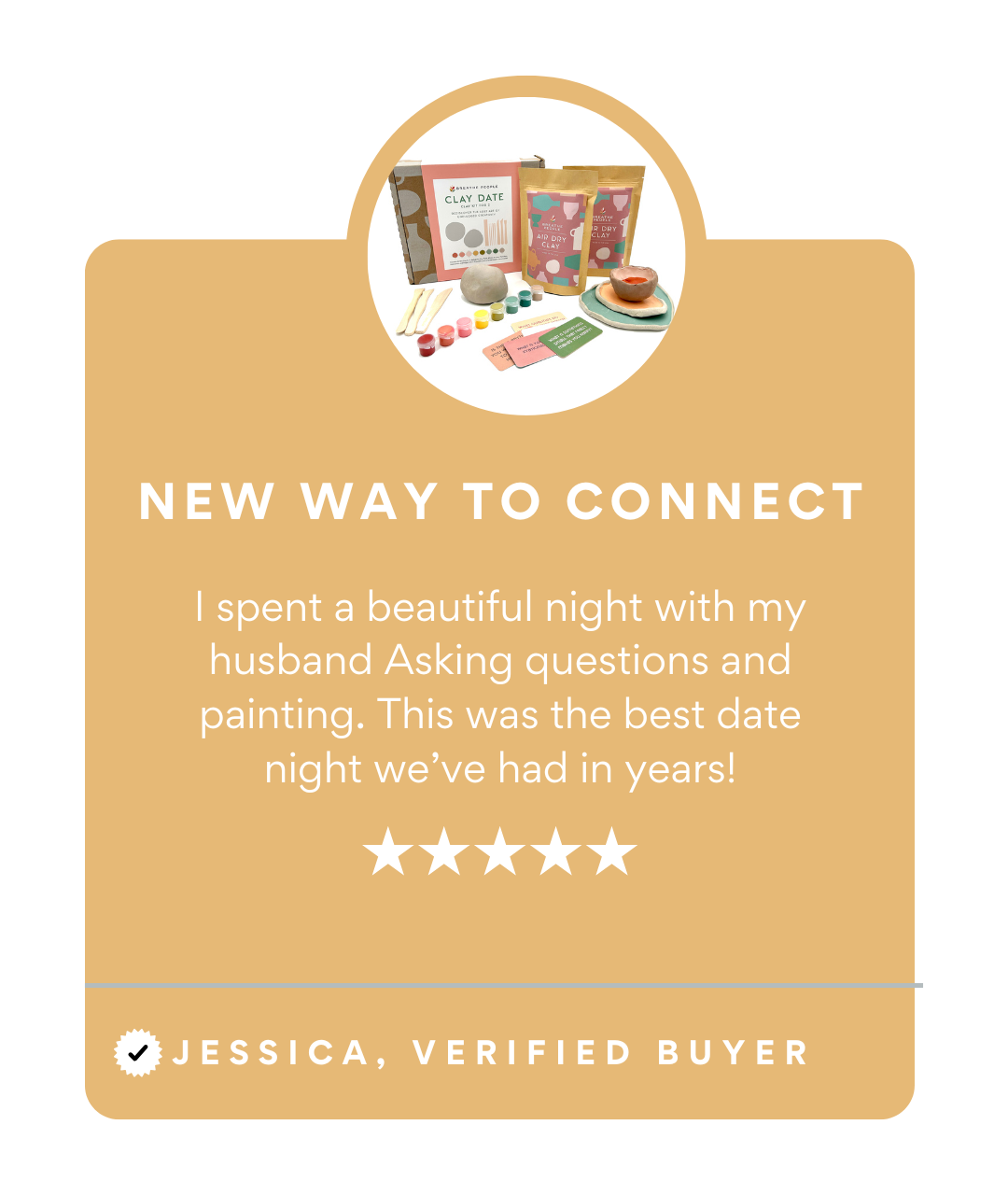 Clay Date: Creative Clay Kit for Two