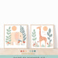 Elephant and Giraffe Paint By Numbers Kit