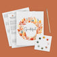 All-in-One Watercolor Kits for Cozy Fall Days- Fall Wreath