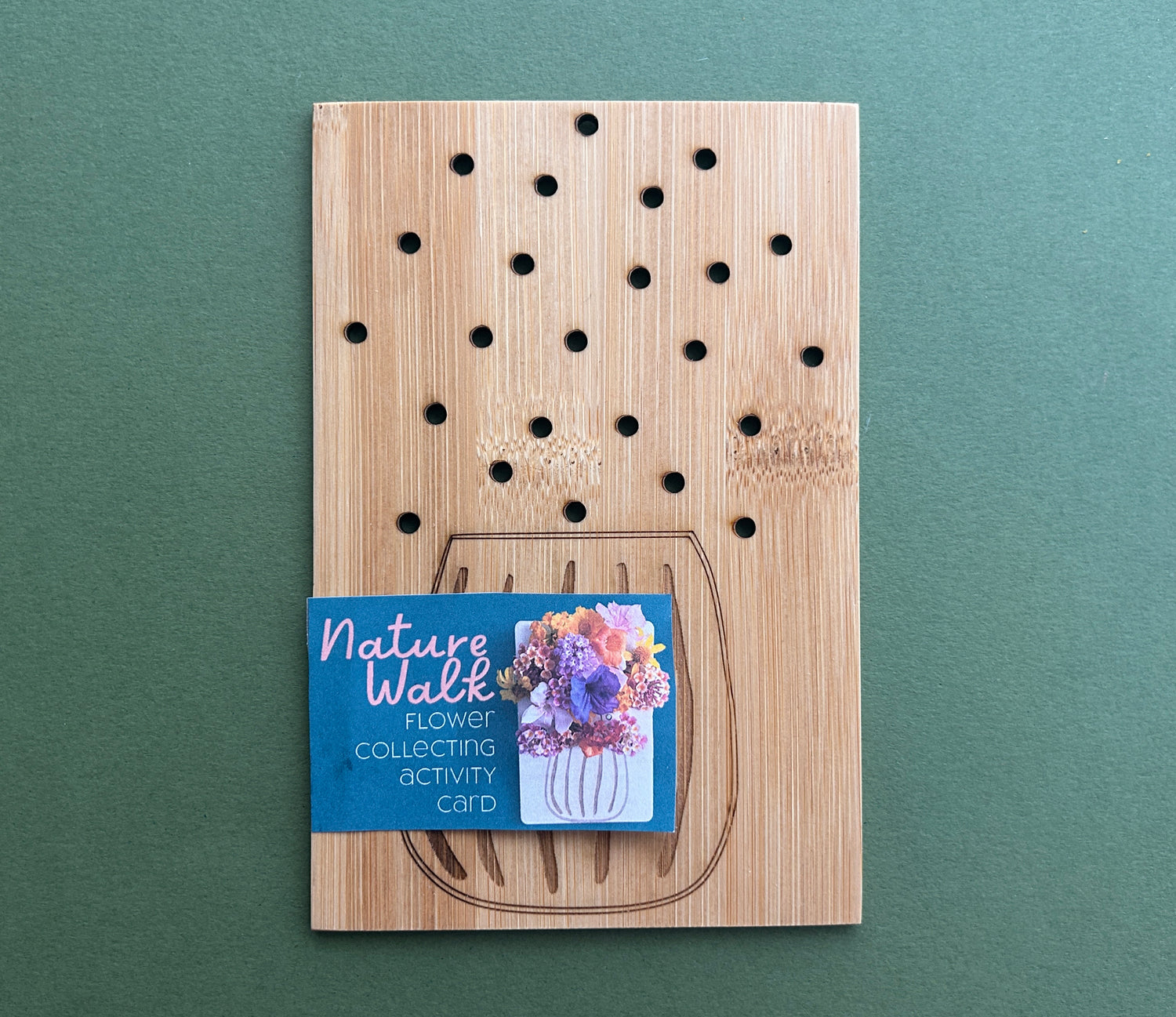 Two boards, one walk. Pick wildflowers and build bouquets side by side