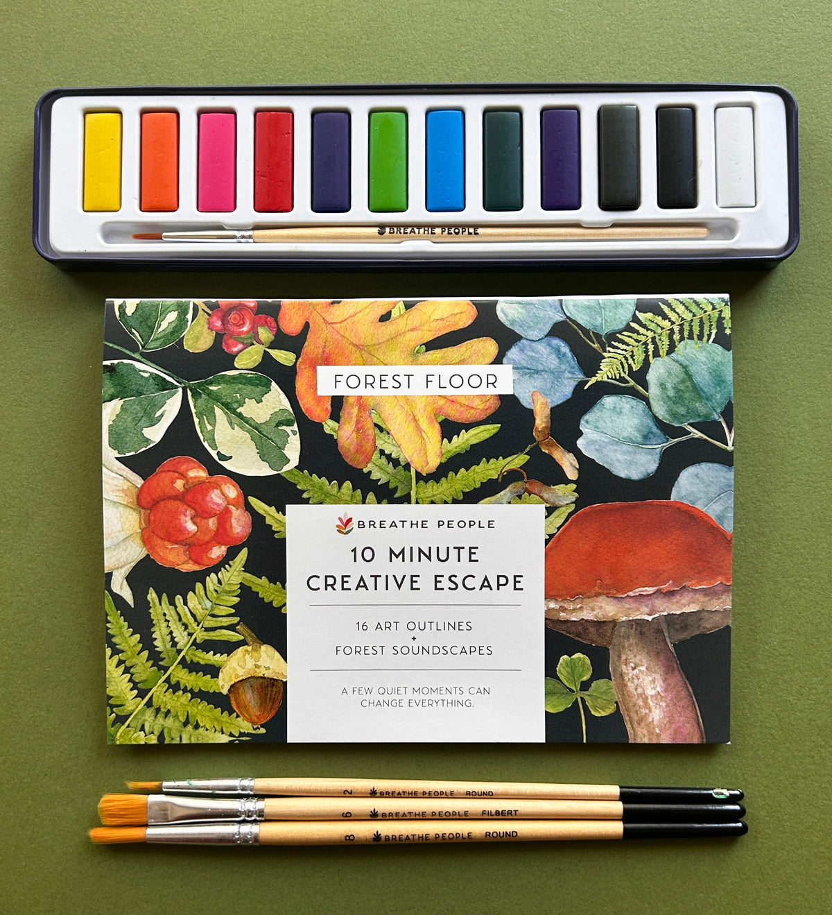 Forest Floor 10 Minute Creative Escape Gift Set