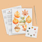 All-in-One Watercolor Kits for Cozy Fall Days- Fall Leaves