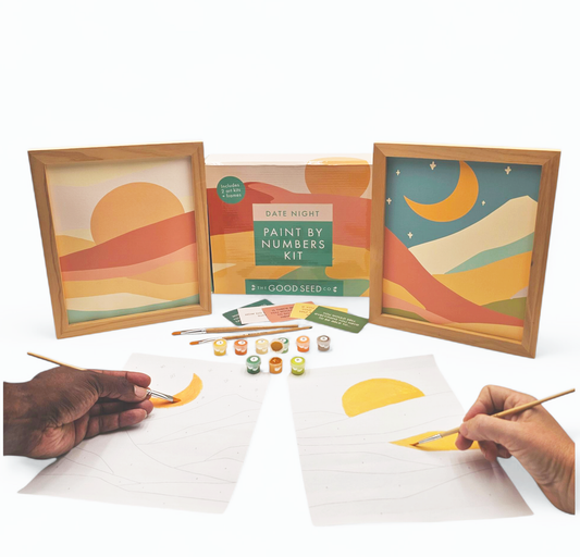 Deluxe Date Night Paint by Numbers Kit for 2