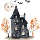 All-in-One Watercolor Kits for Cozy Fall Days- Haunted House