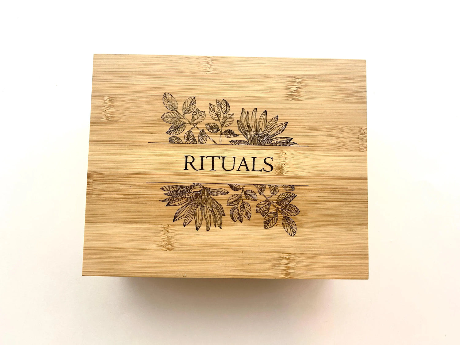 Handcrafted Bamboo Ritual Keepsake Box