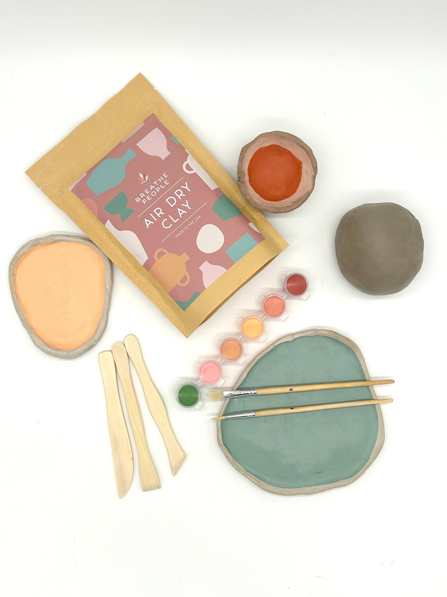 Petite Artisan Clay Date: Clay Kit for 2