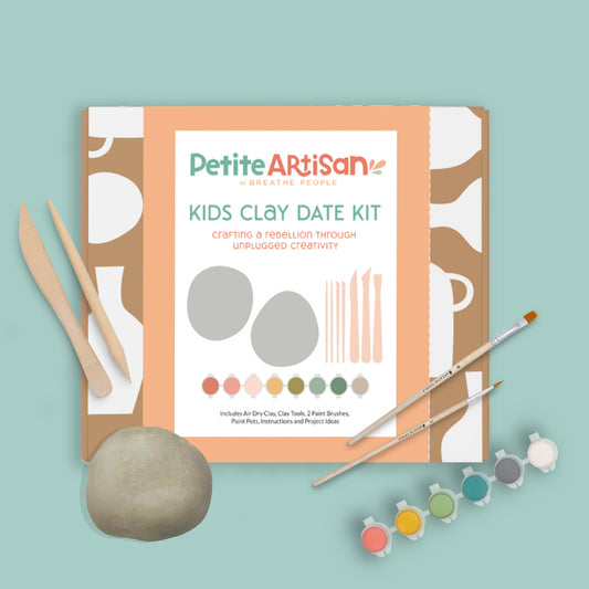 Petite Artisan Clay Date: Clay Kit for 2