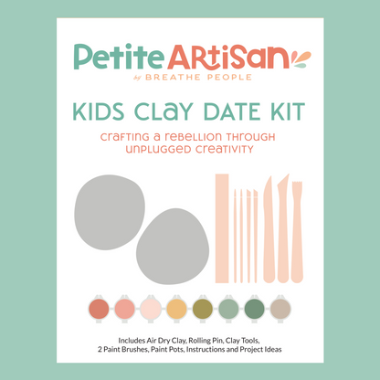 Petite Artisan Clay Date: Clay Kit for 2 (WHOLESALE)