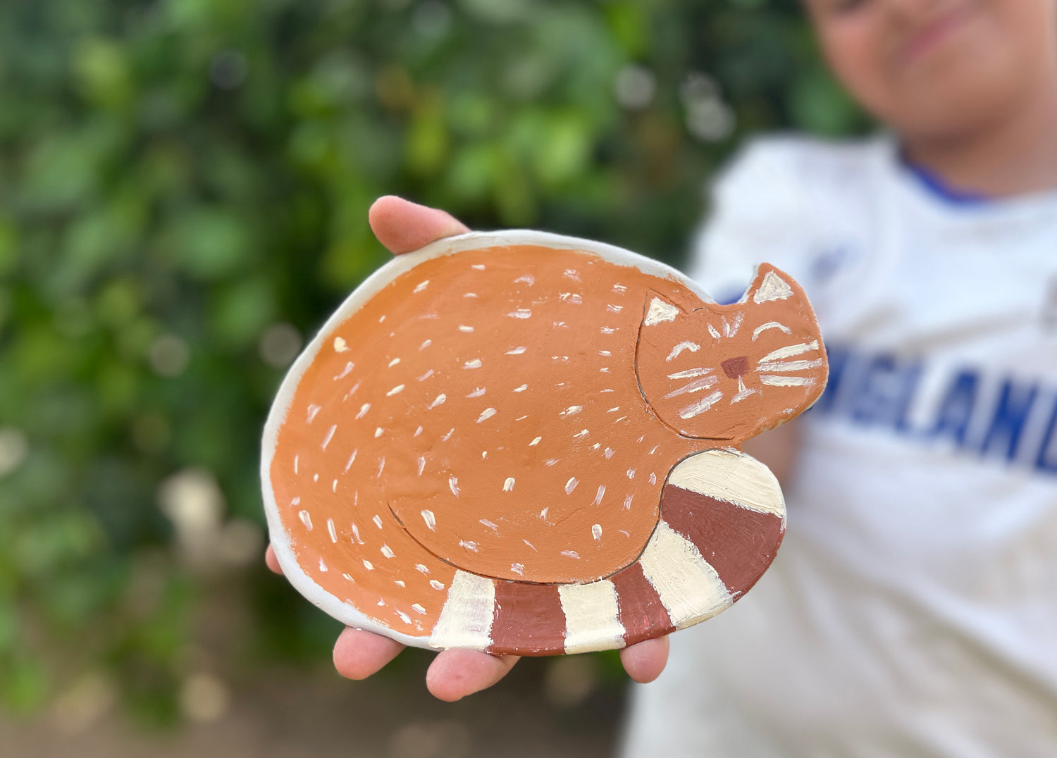 Cat Craft Kit for Kids- Beginner Air Dry Clay
