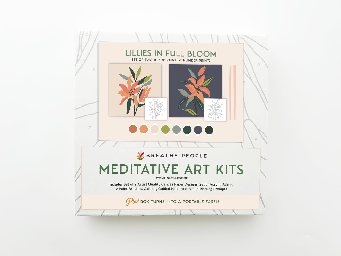 Lillies in Full Bloom Paint by Numbers Kits