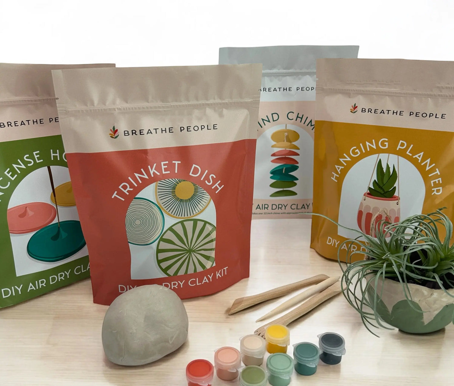 DIY Holiday Clay Ornament Kit- Round Ornaments