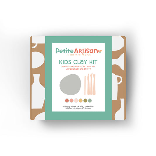 Petite Artisan DELUXE Air Dry Clay Party Kits