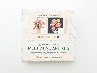 Mod Potted Plants  Paint by Numbers Kits