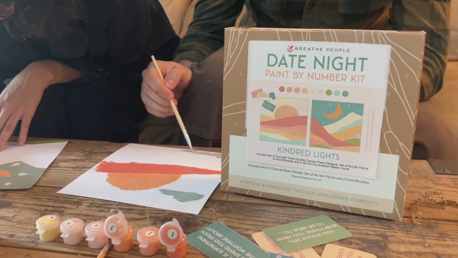 Date Night Paint by Numbers Kit for Couples