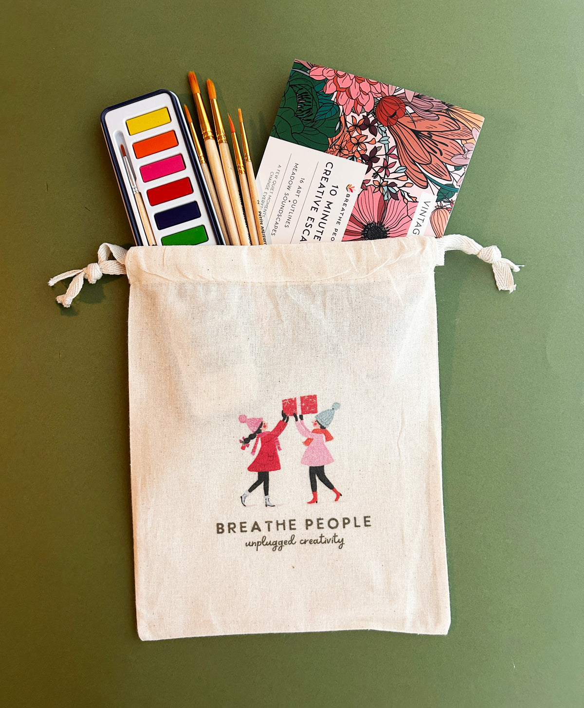 Vintage Bloom 10 Minute Creative Escape Gift Set