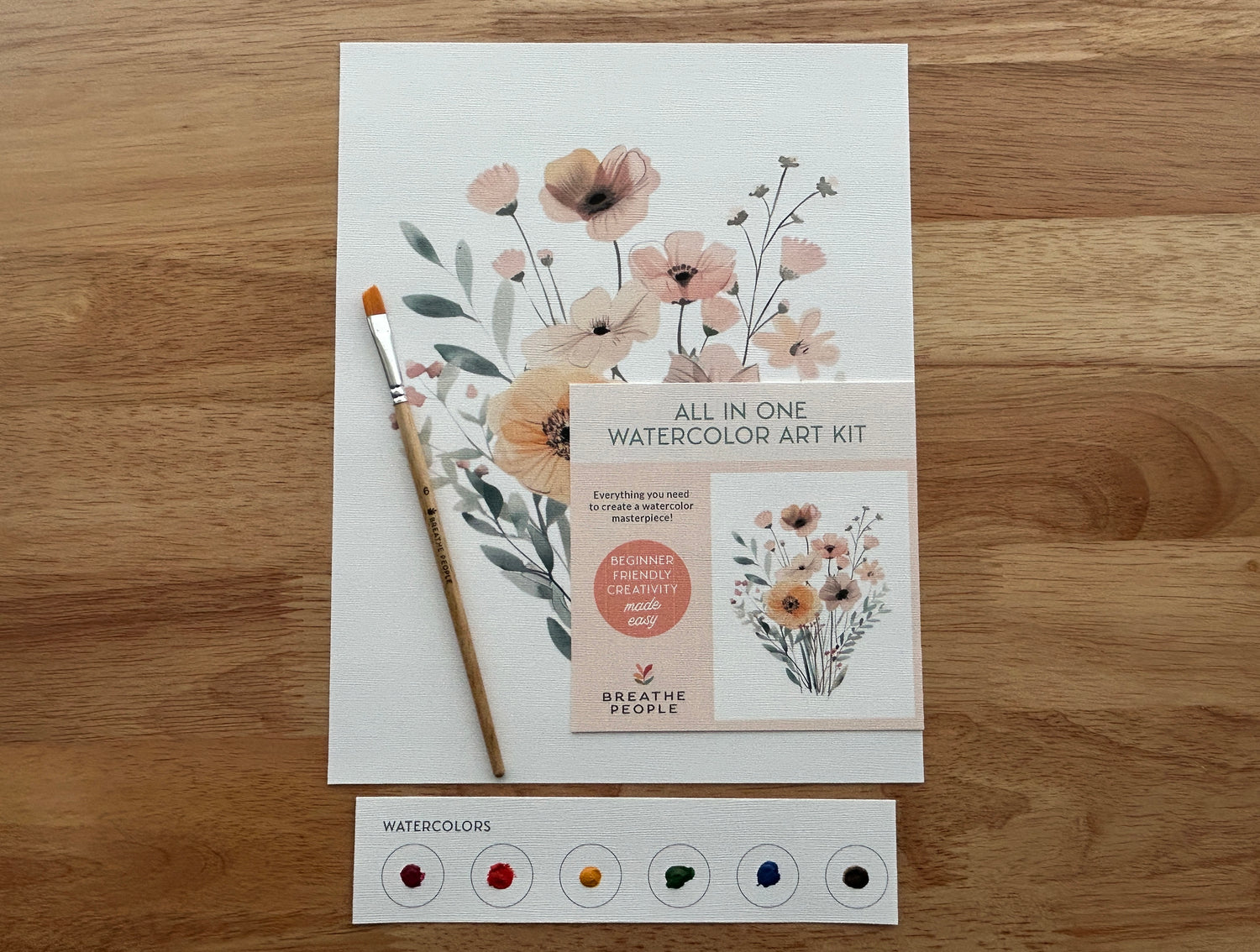 Wildflowers All-In-One Watercolor Kit